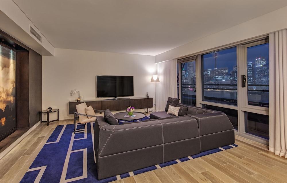 The Star Grand Hotel And Residences Sydney Exterior foto Living room