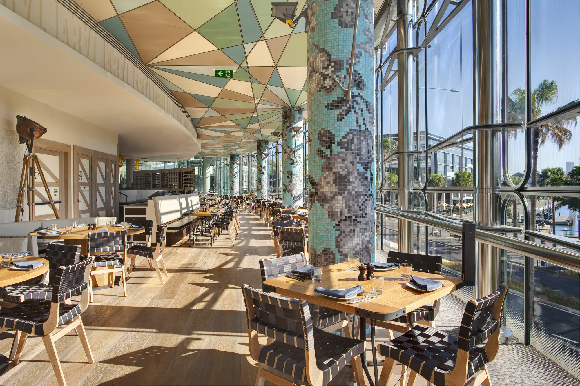 The Star Grand Hotel And Residences Sydney Exterior foto The interior of the restaurant